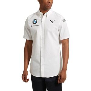 PUMA BMW Short Sleeve Team Shirt Size Large